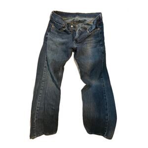 Levi's 505 Regular Straight Leg Jeans Mens 34x32